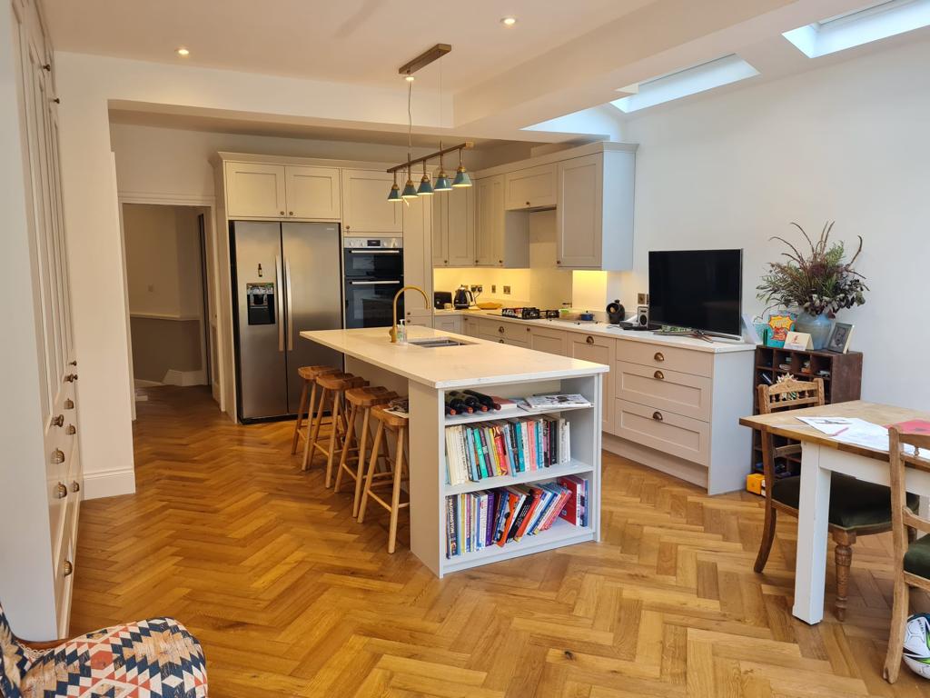 Modern kitchen extension